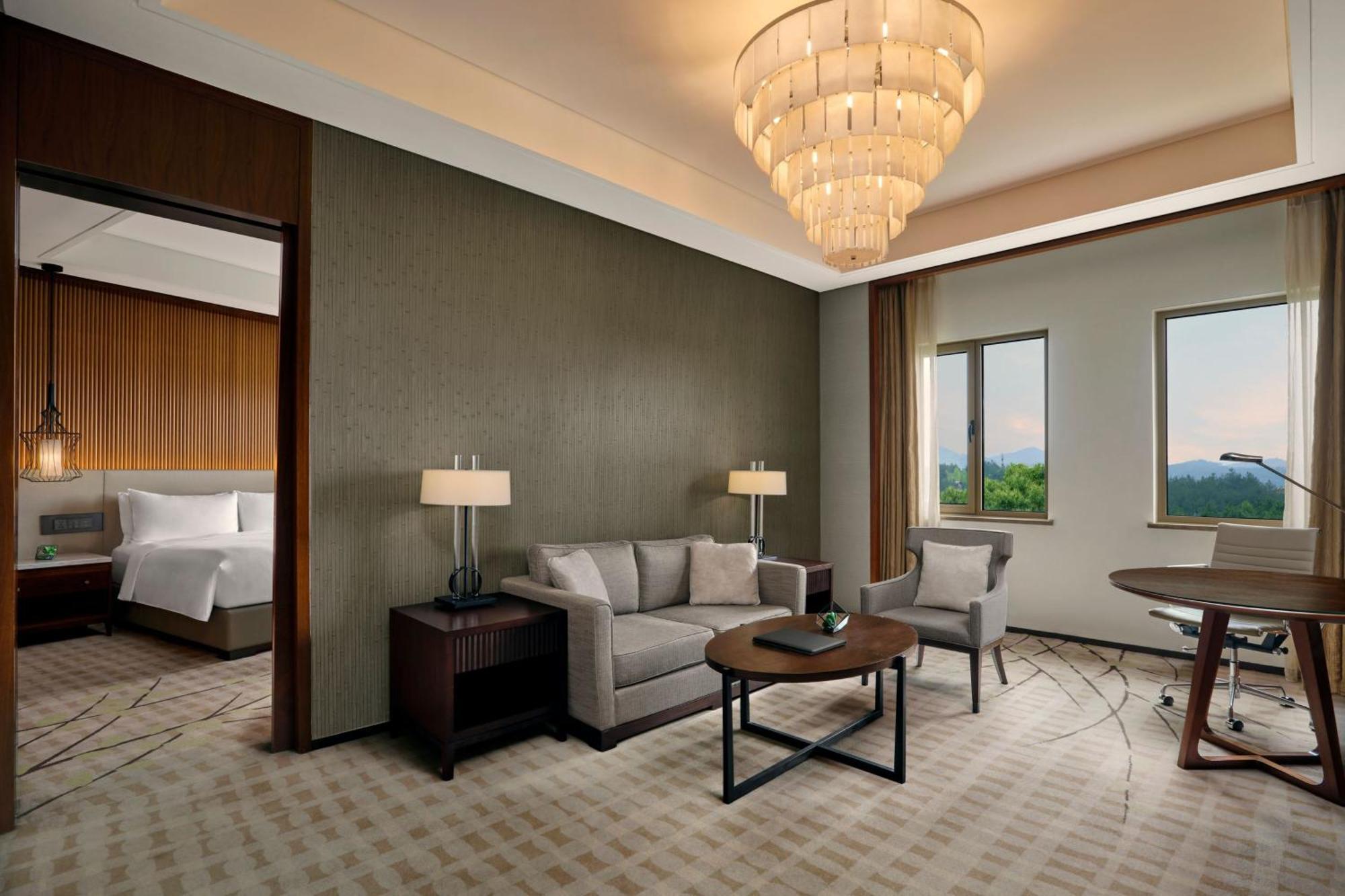 Jw Marriott Hotel Zhejiang Ancsi Kültér fotó