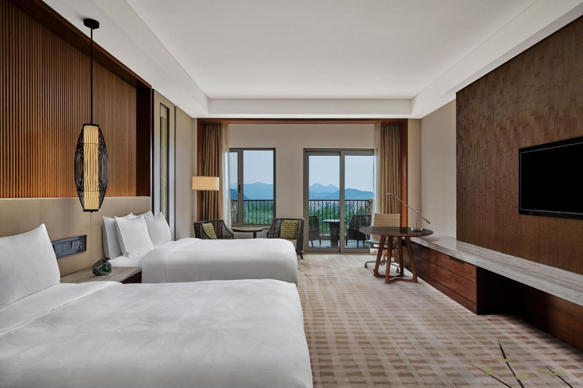 Jw Marriott Hotel Zhejiang Ancsi Kültér fotó