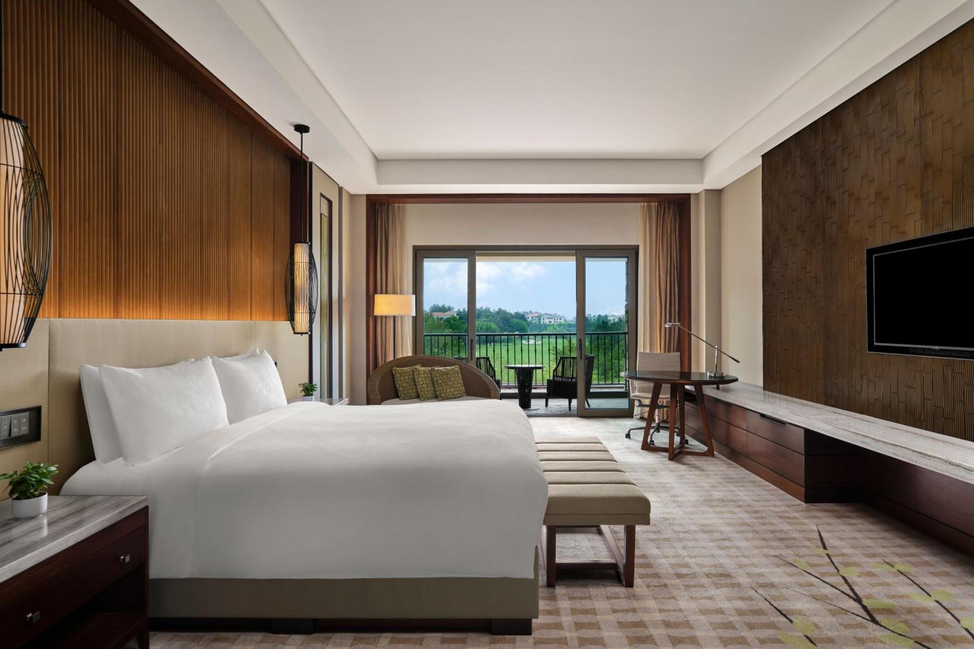 Jw Marriott Hotel Zhejiang Ancsi Kültér fotó