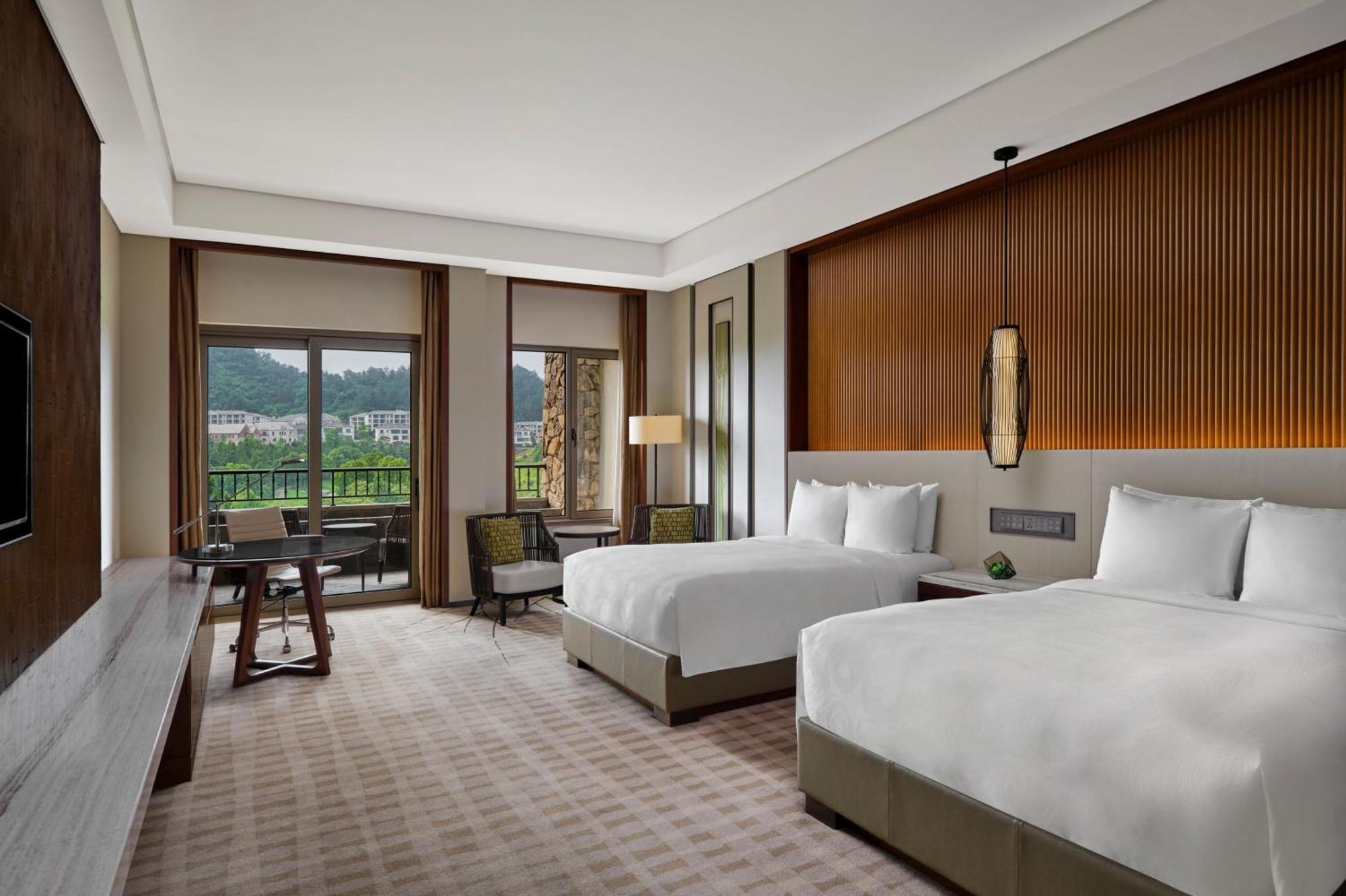 Jw Marriott Hotel Zhejiang Ancsi Kültér fotó