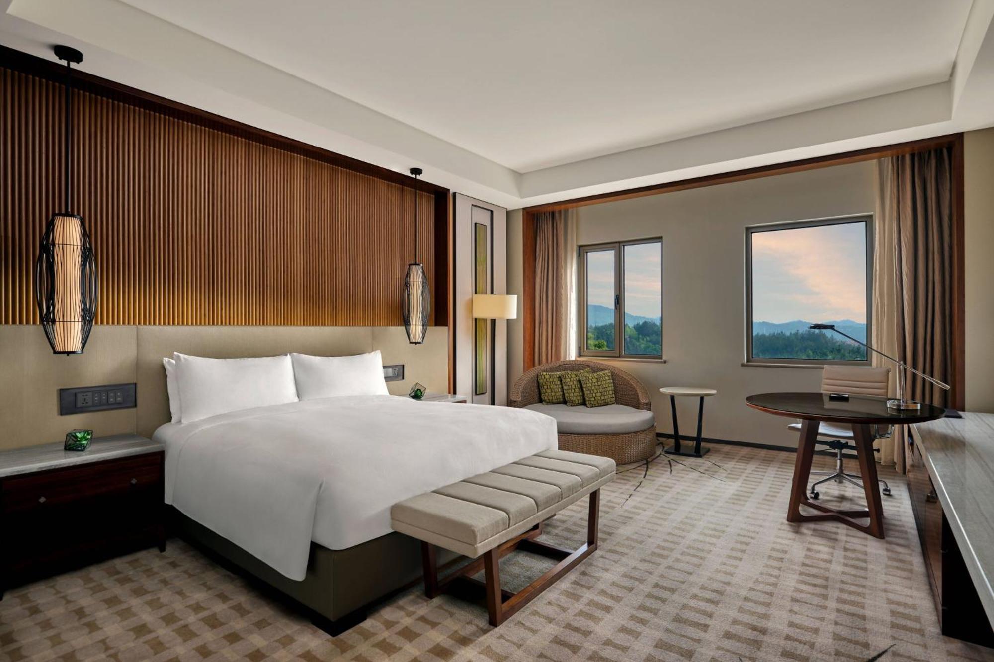 Jw Marriott Hotel Zhejiang Ancsi Kültér fotó