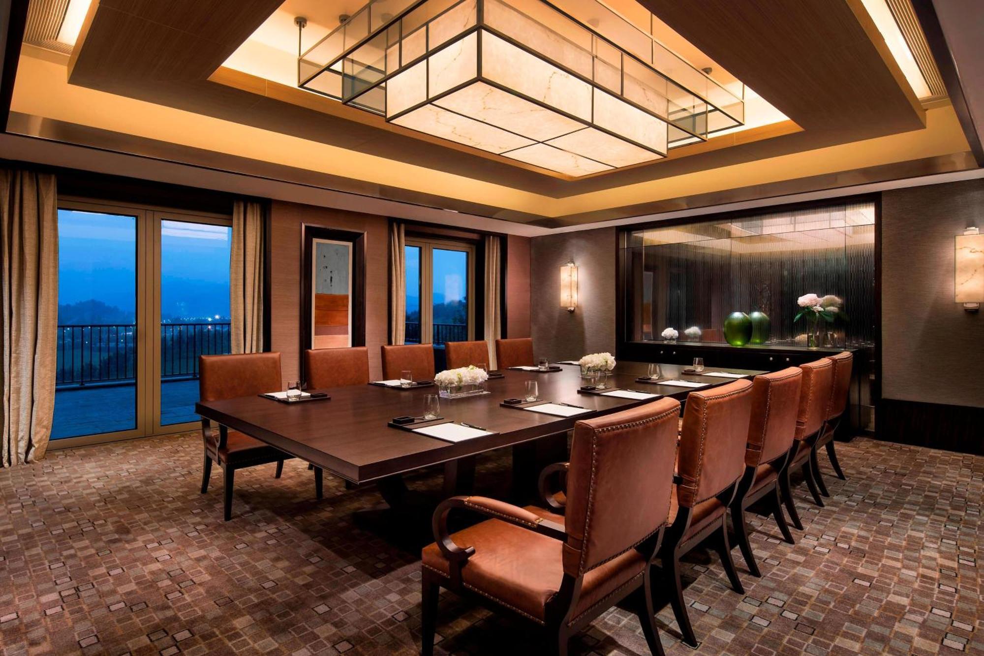 Jw Marriott Hotel Zhejiang Ancsi Kültér fotó