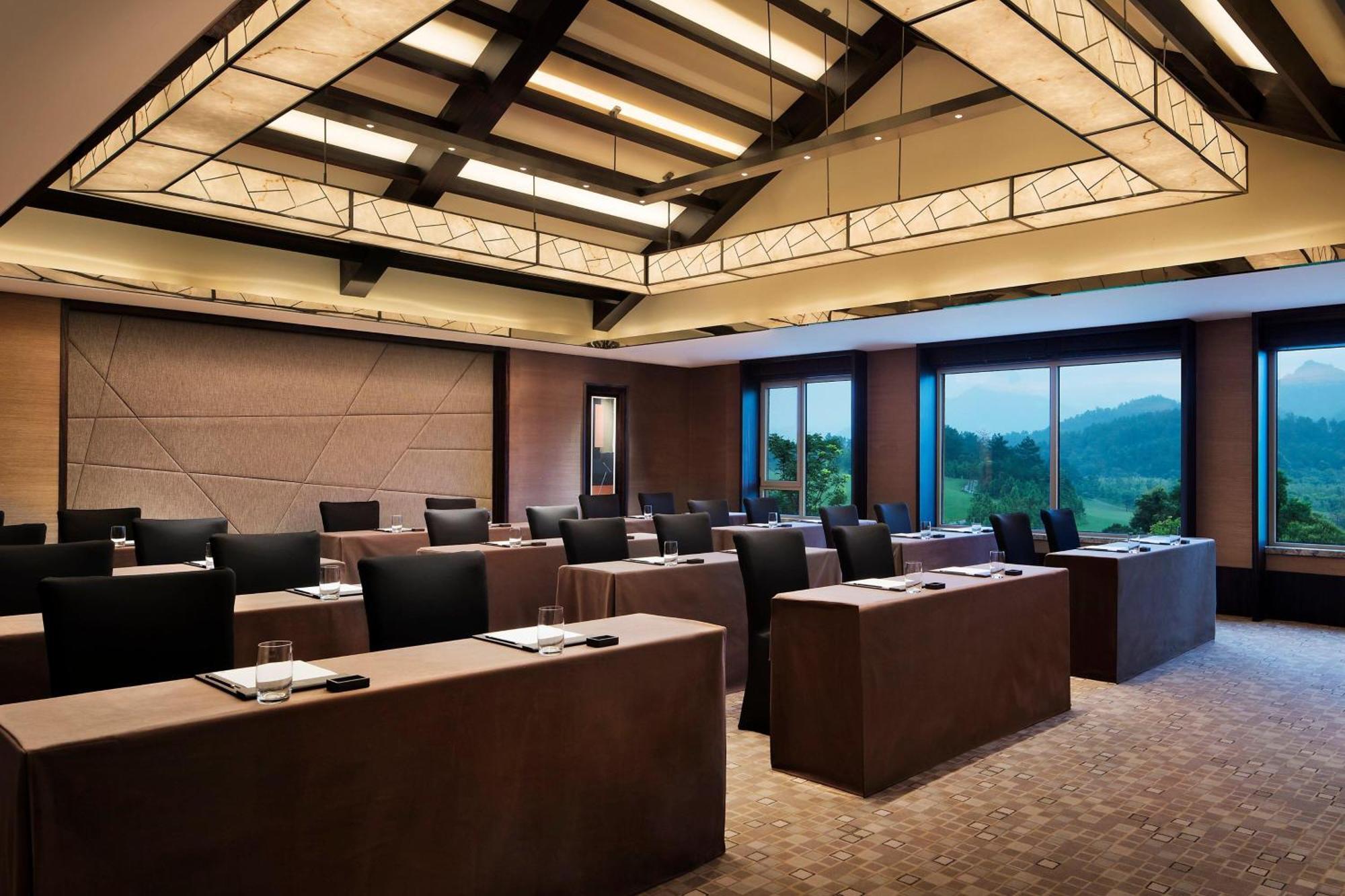 Jw Marriott Hotel Zhejiang Ancsi Kültér fotó