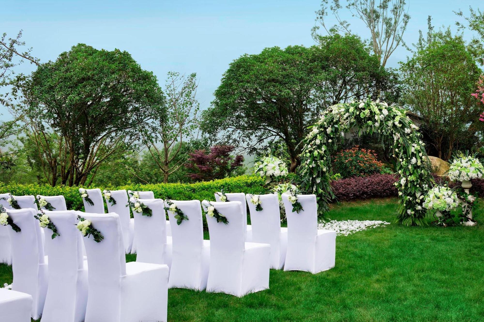 Jw Marriott Hotel Zhejiang Ancsi Kültér fotó