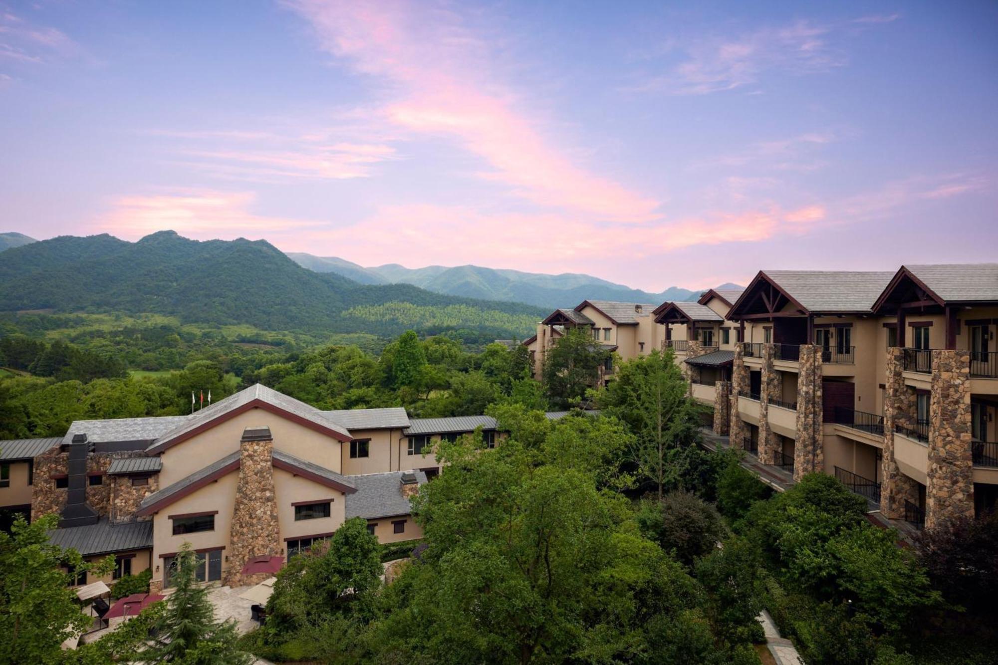 Jw Marriott Hotel Zhejiang Ancsi Kültér fotó