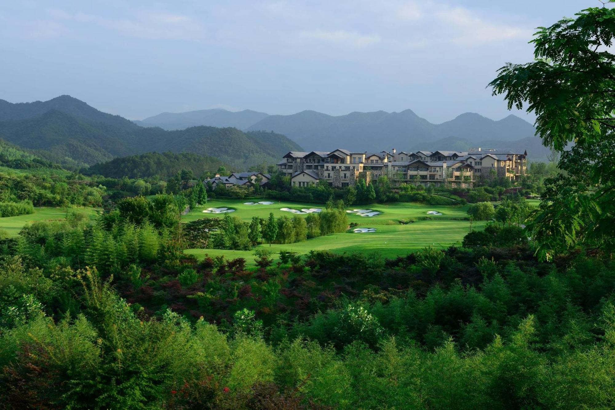 Jw Marriott Hotel Zhejiang Ancsi Kültér fotó