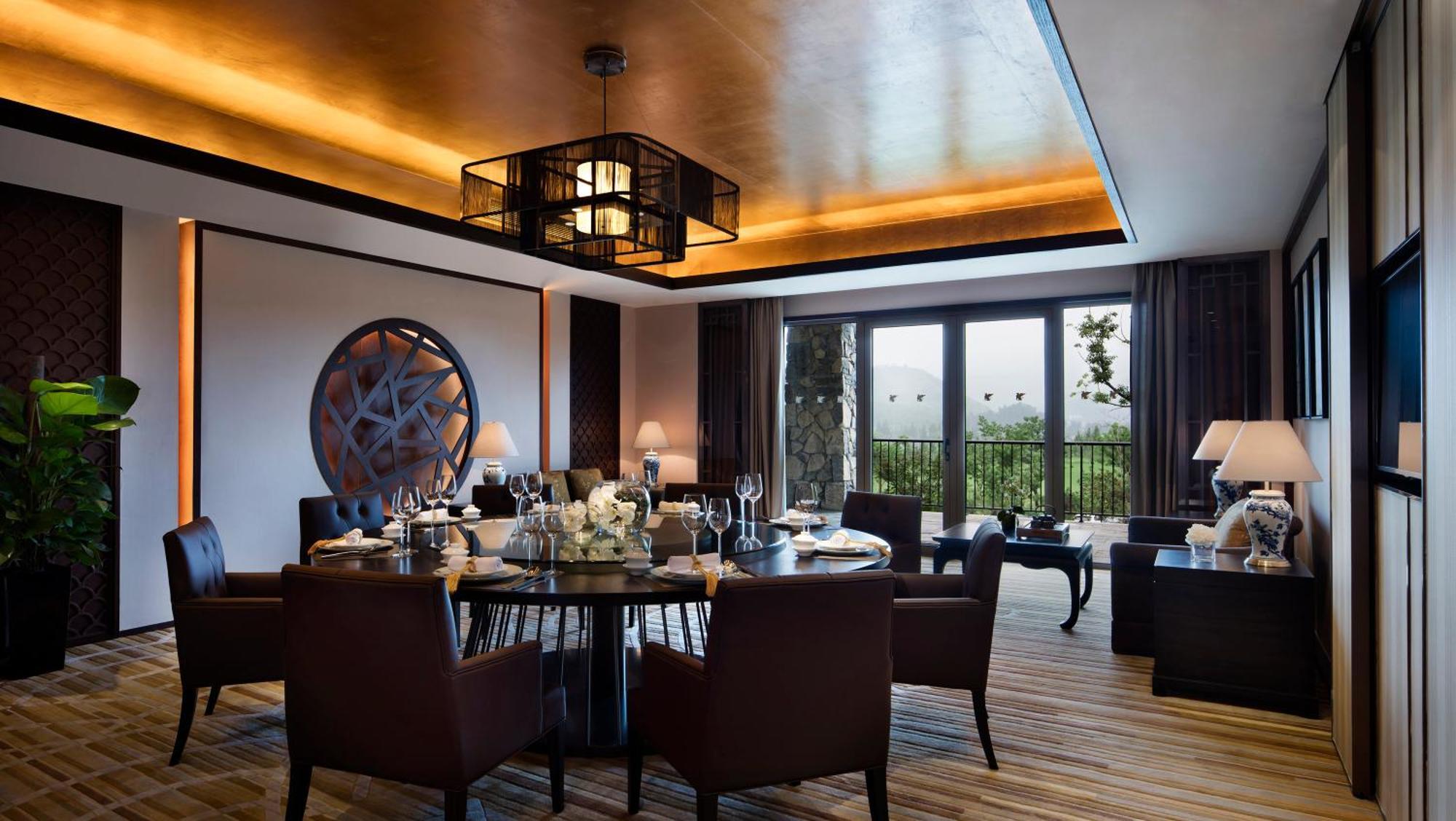 Jw Marriott Hotel Zhejiang Ancsi Kültér fotó