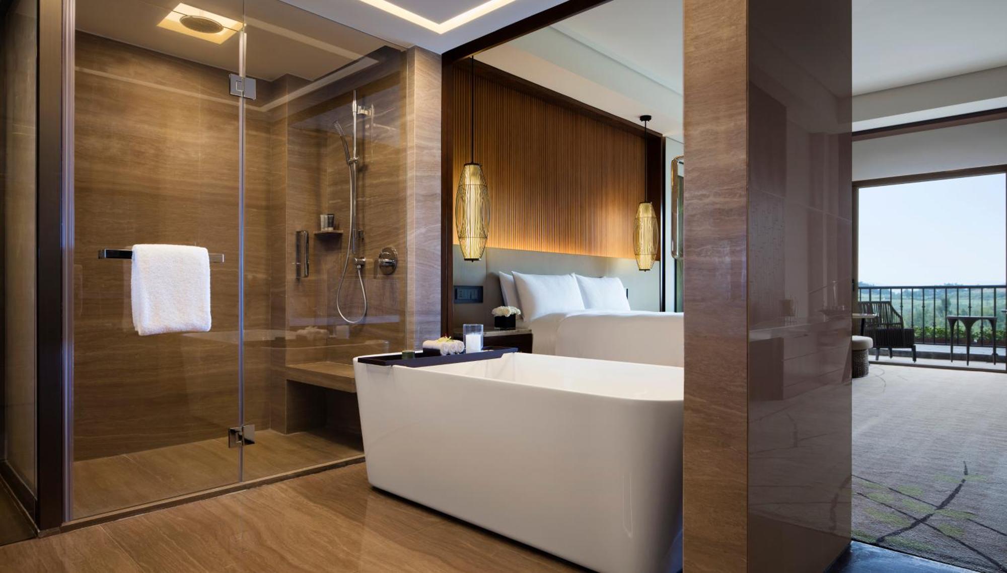 Jw Marriott Hotel Zhejiang Ancsi Kültér fotó