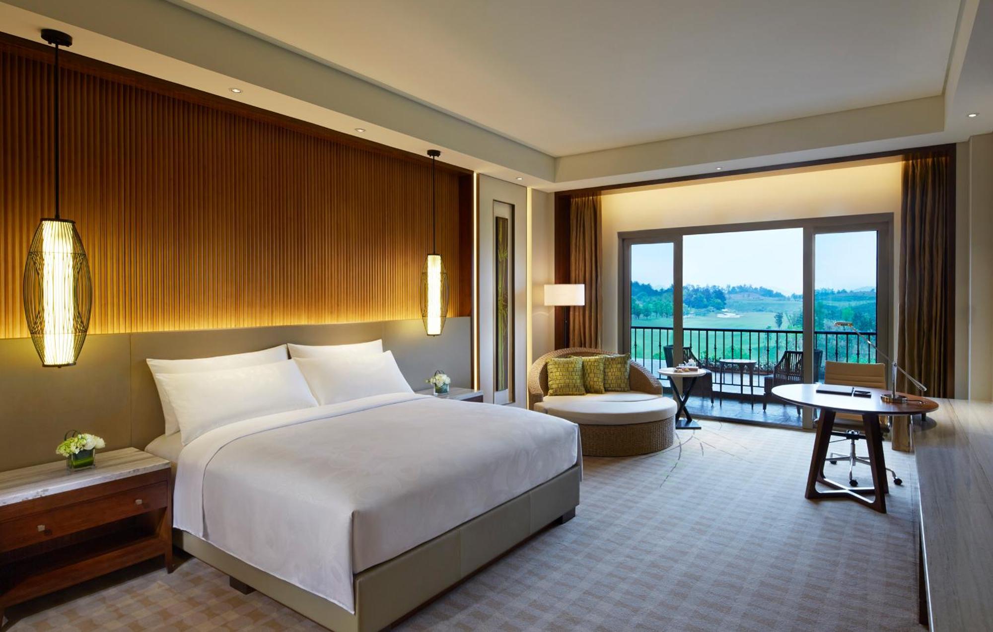 Jw Marriott Hotel Zhejiang Ancsi Kültér fotó