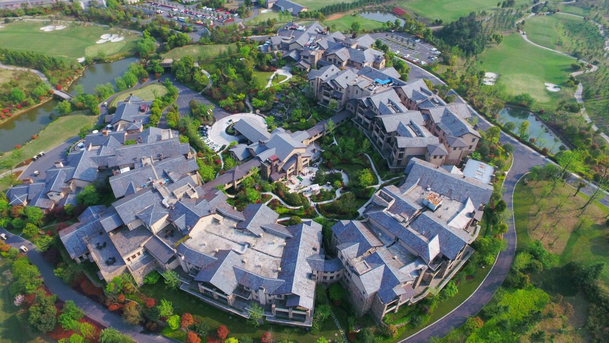 Jw Marriott Hotel Zhejiang Ancsi Kültér fotó