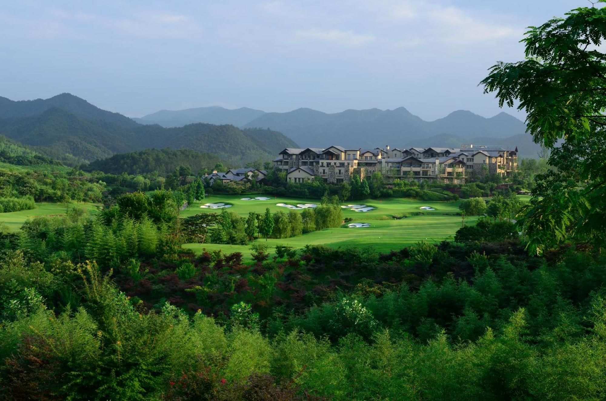 Jw Marriott Hotel Zhejiang Ancsi Kültér fotó